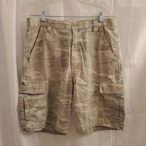 "Desert storm" shorts.